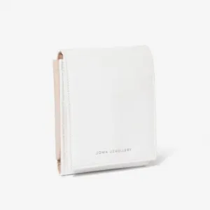 Rouleau à bijoux en lin blanc cassé 38cm x 11cm x 12,5cm Rouleau à bijoux 7356 Joma Jewellery