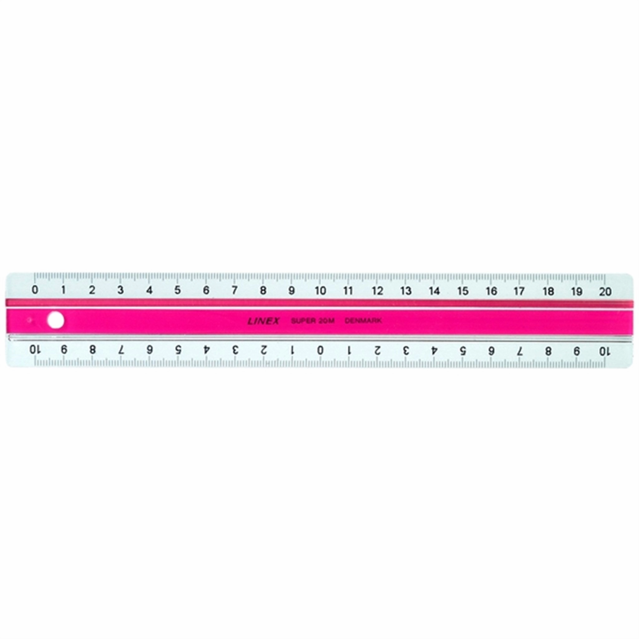 Linex Super Ruler 20 cm S20Mm Pink