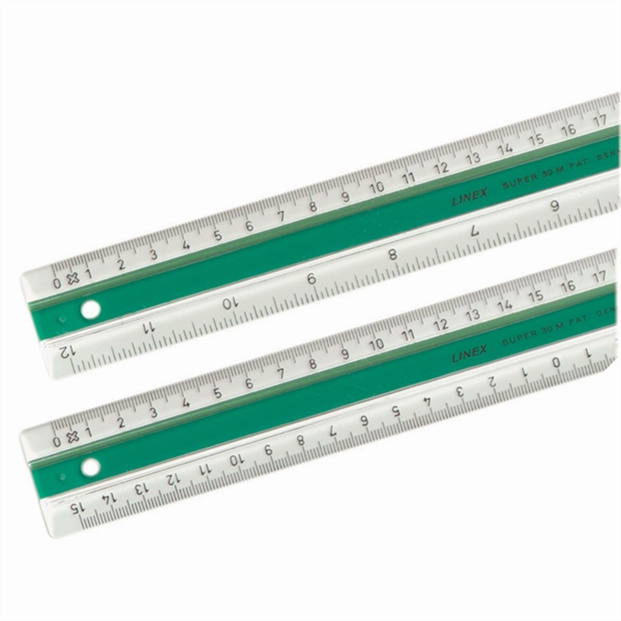 Linex Super Ruler 30 cm S30Mm Green