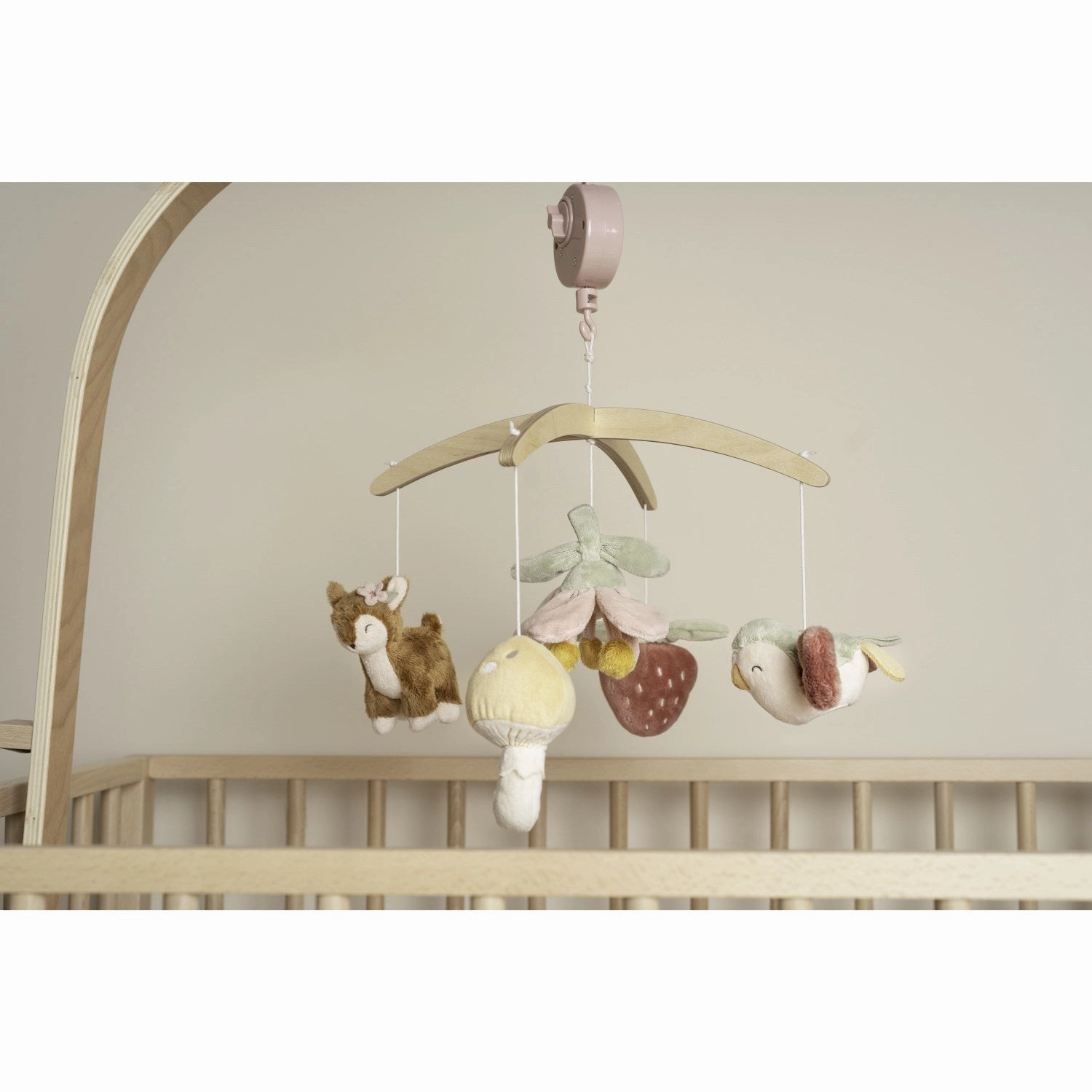 Little Dutch Fairy Garden Pink Music Mobile