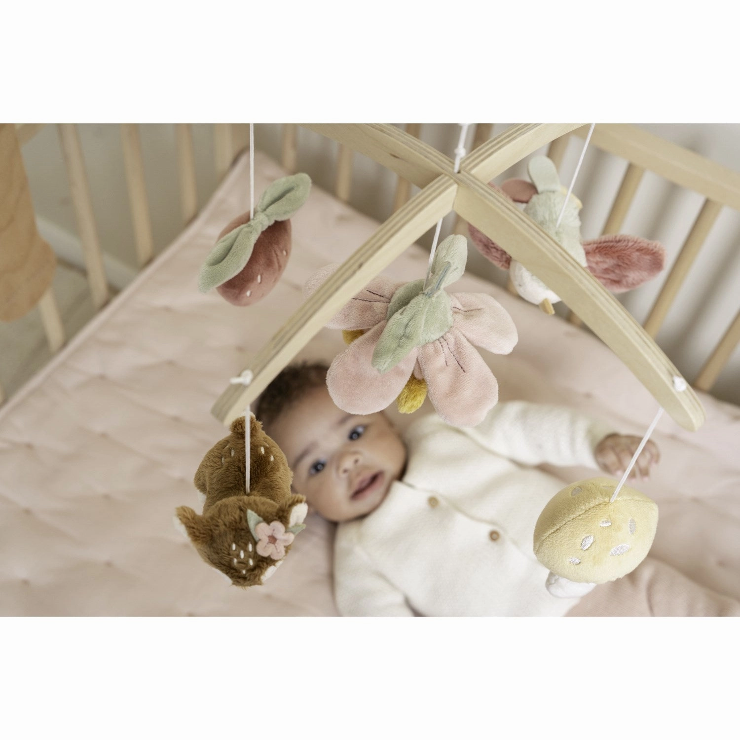 Little Dutch Fairy Garden Pink Music Mobile