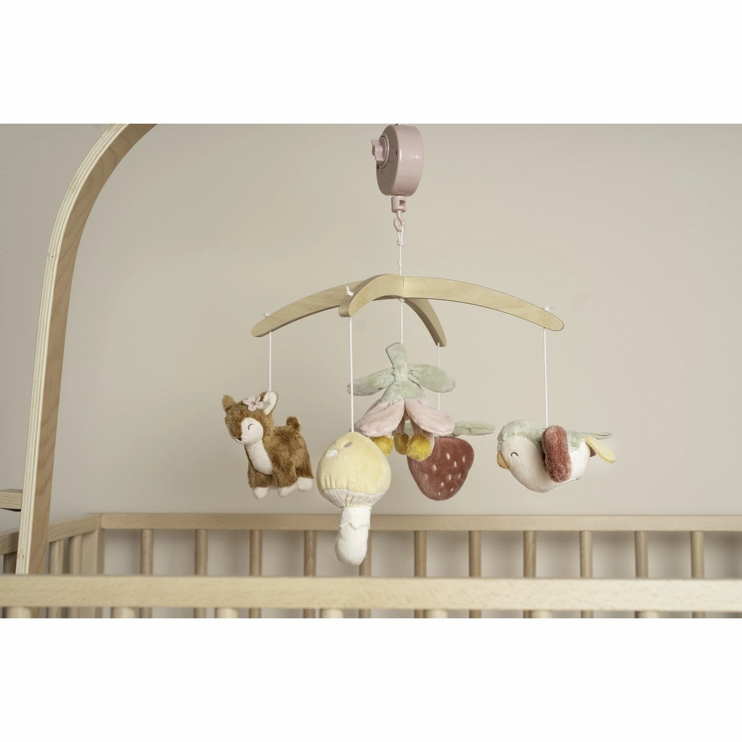 Little Dutch Fairy Garden Pink Music Mobile