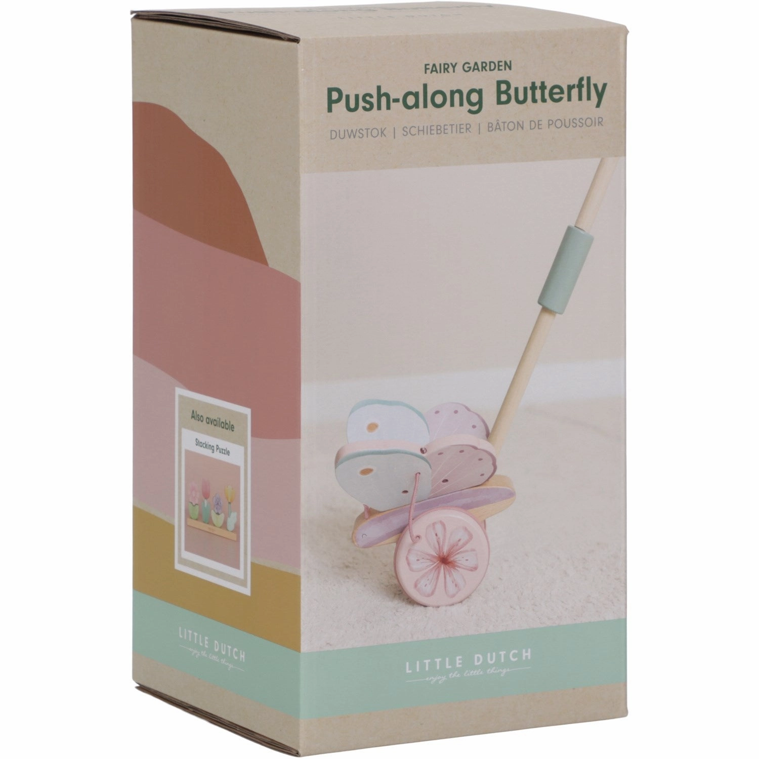 Little Dutch Fairy Garden Pink Push-Along