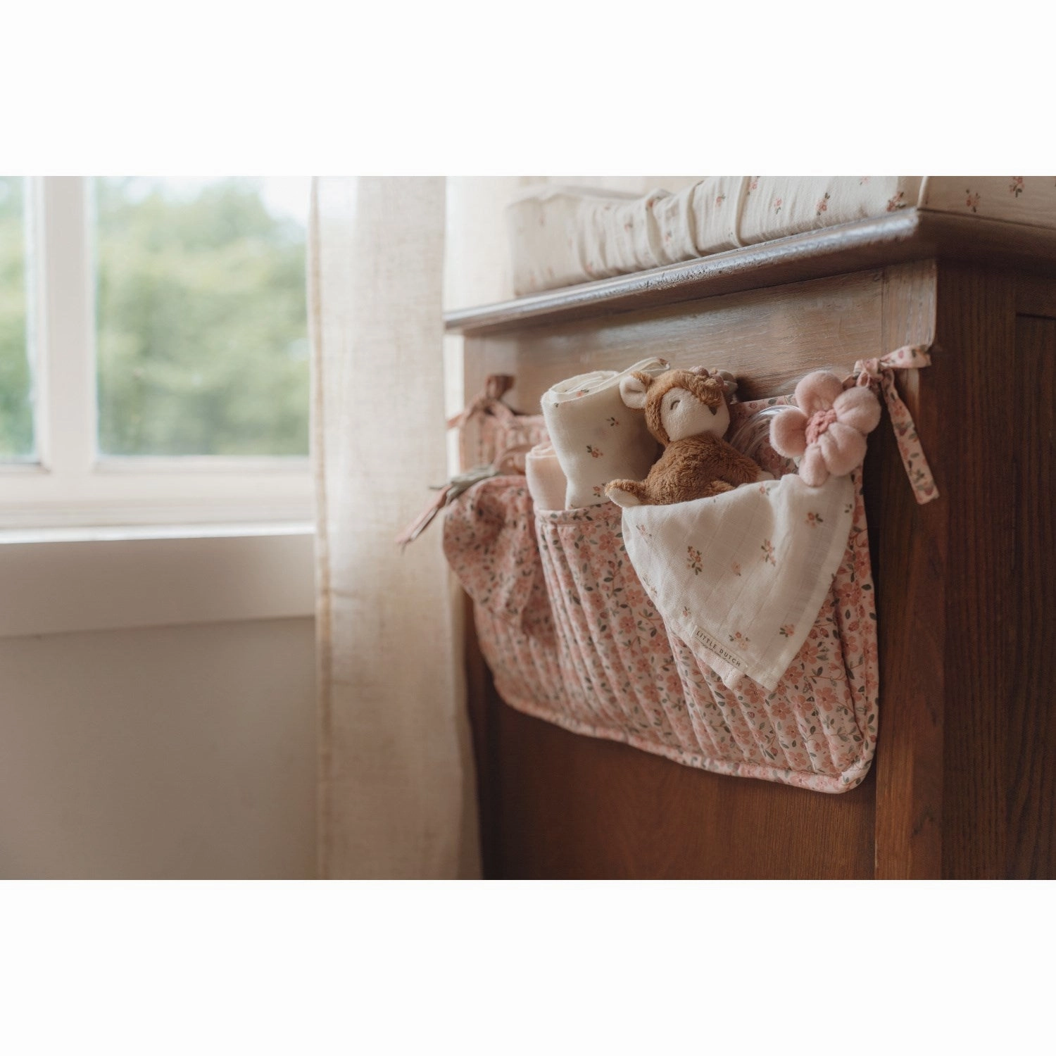 Little Dutch Fairy Garden Pink Ring Rattle