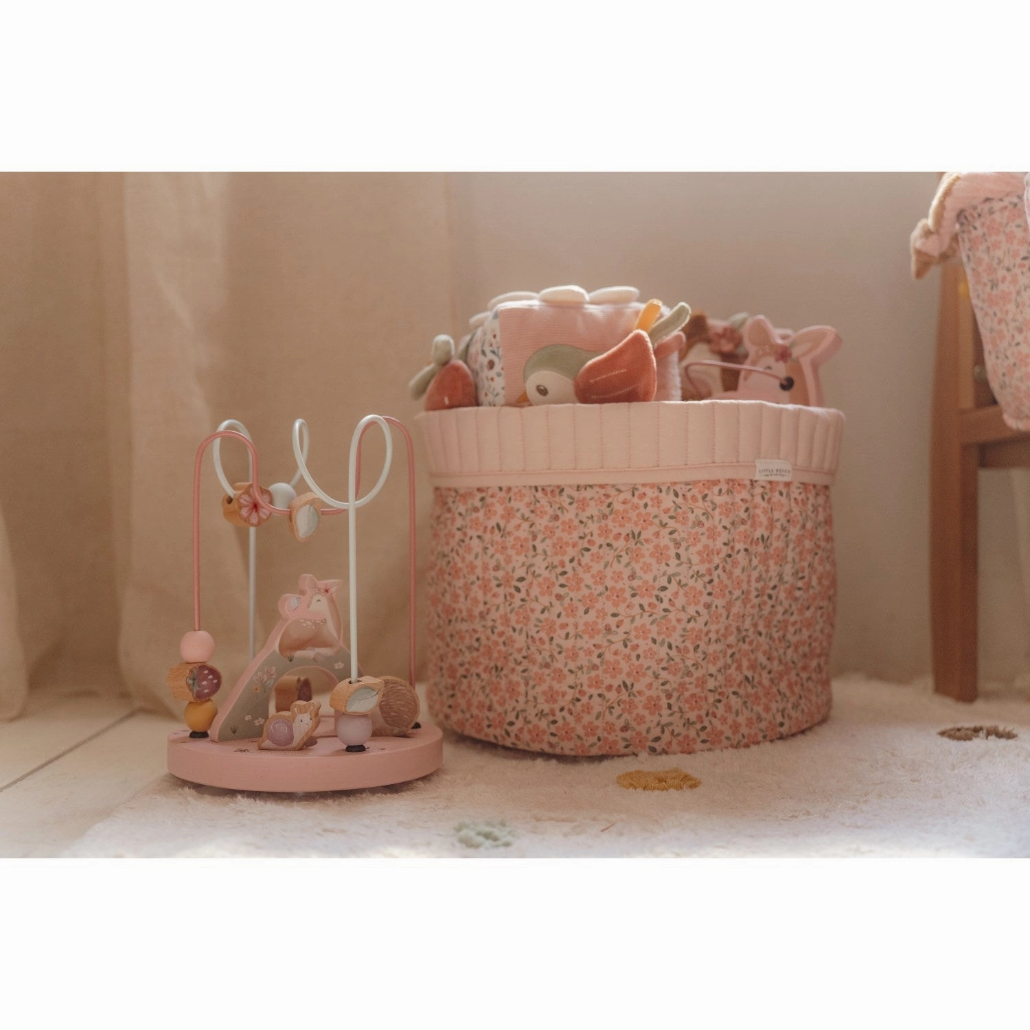 Little Dutch Fairy Garden Pink Soft Activity Cube
