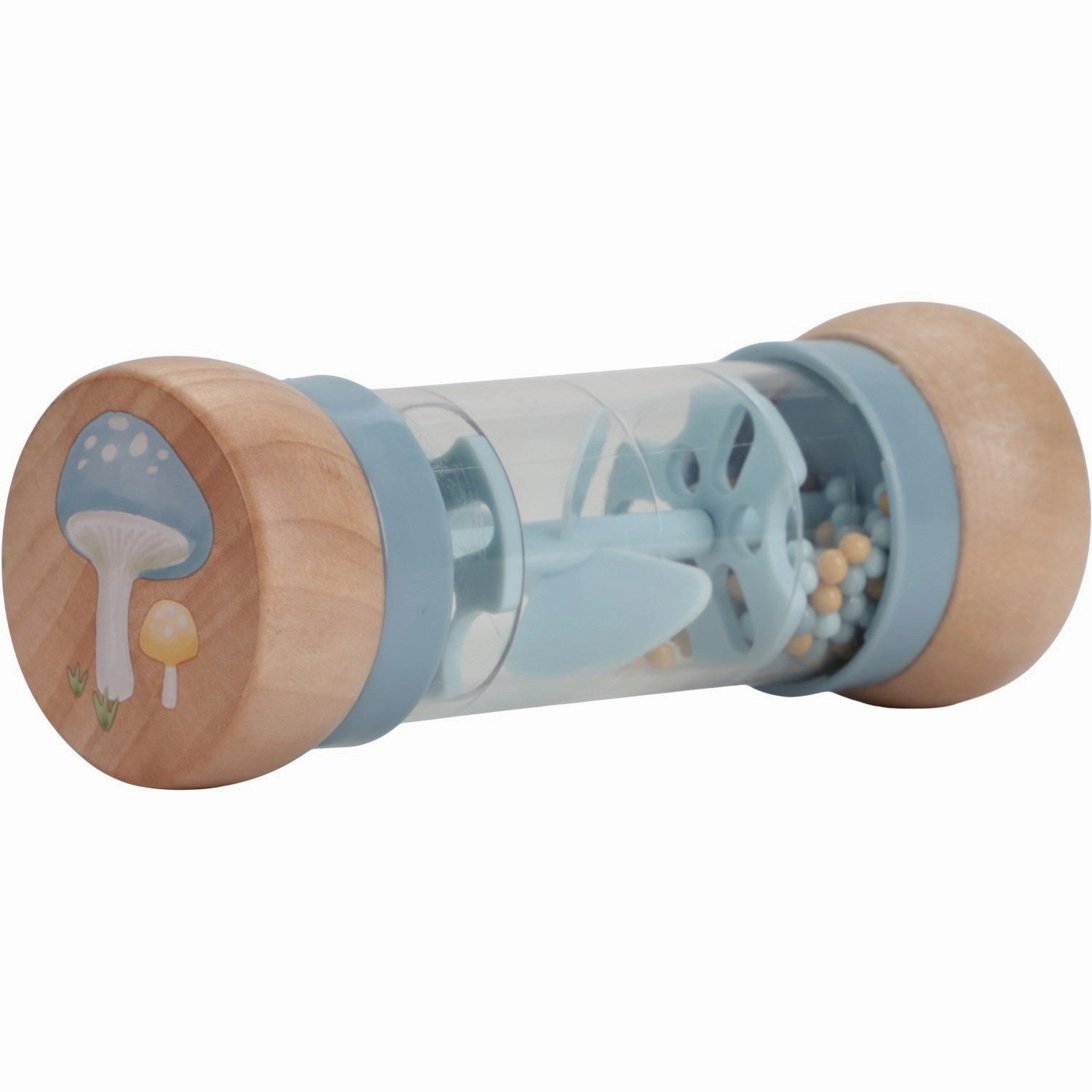 Little Dutch Forest Friends Blue Rain Rattle