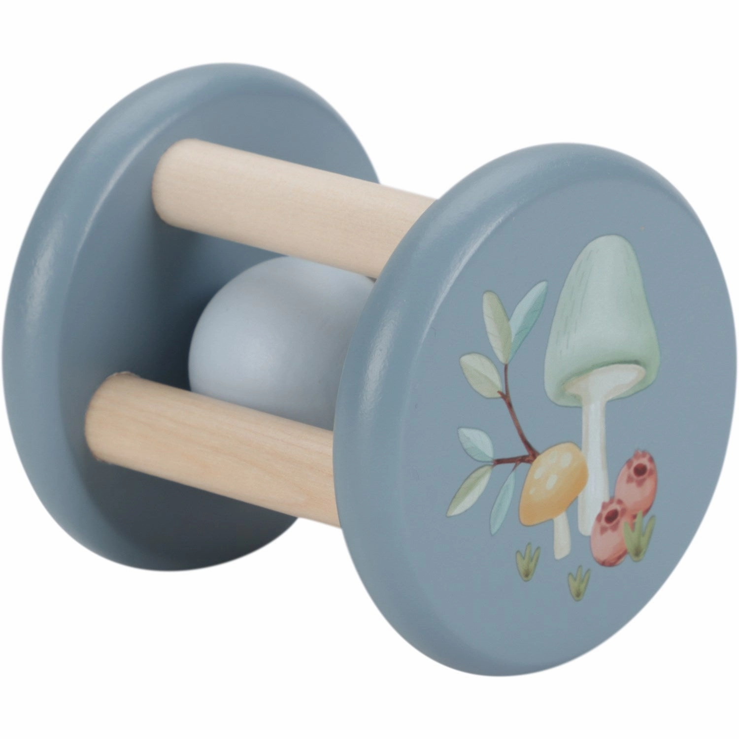 Little Dutch Forest Friends Blue Rattle Wood