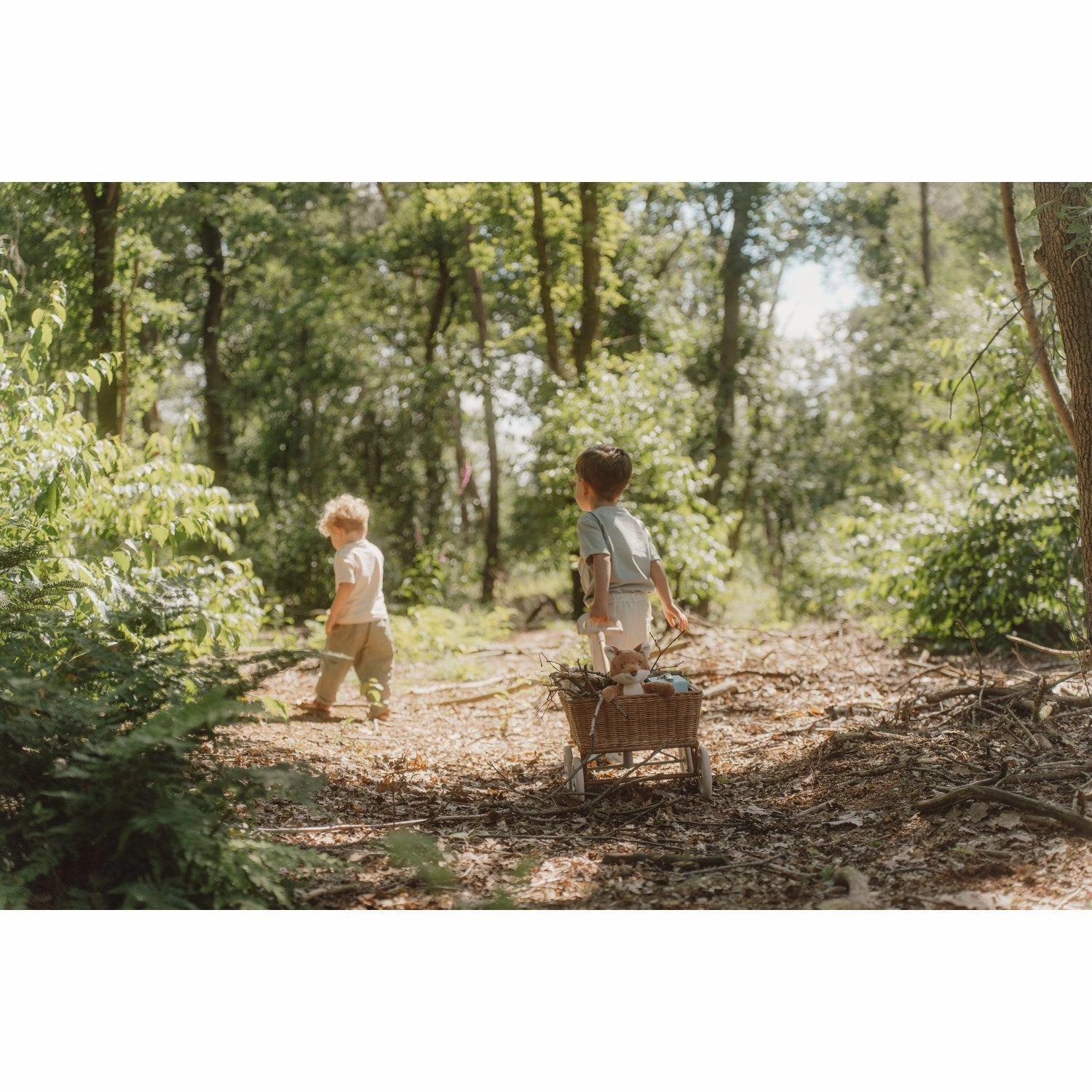 Little Dutch Forest Friends Blue Teddy Fox