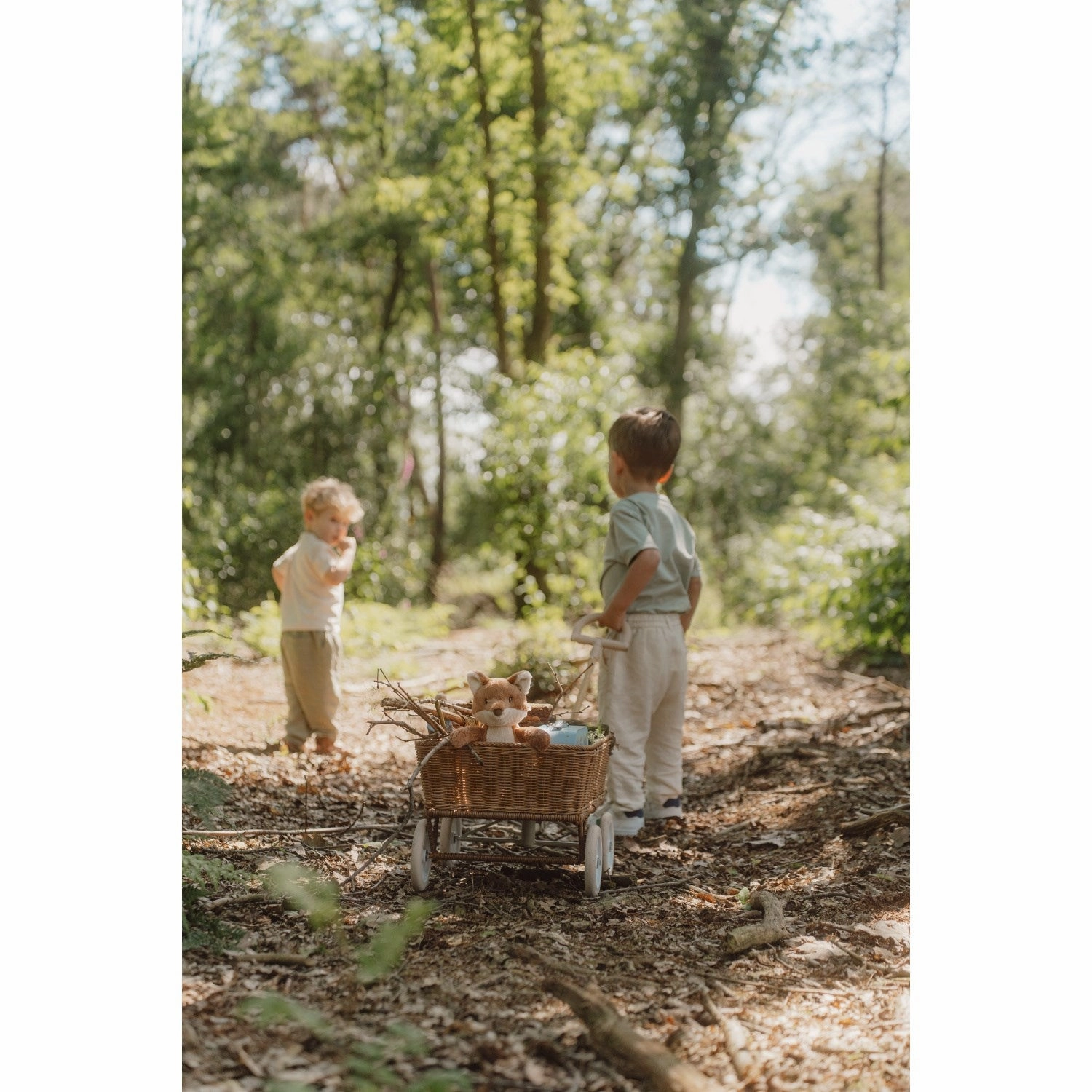 Little Dutch Forest Friends Blue Teddy Fox