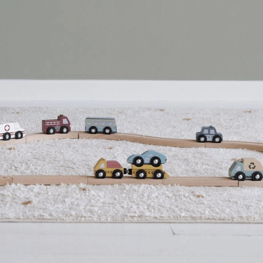 Little Dutch Railway Extension - Vehicles Set