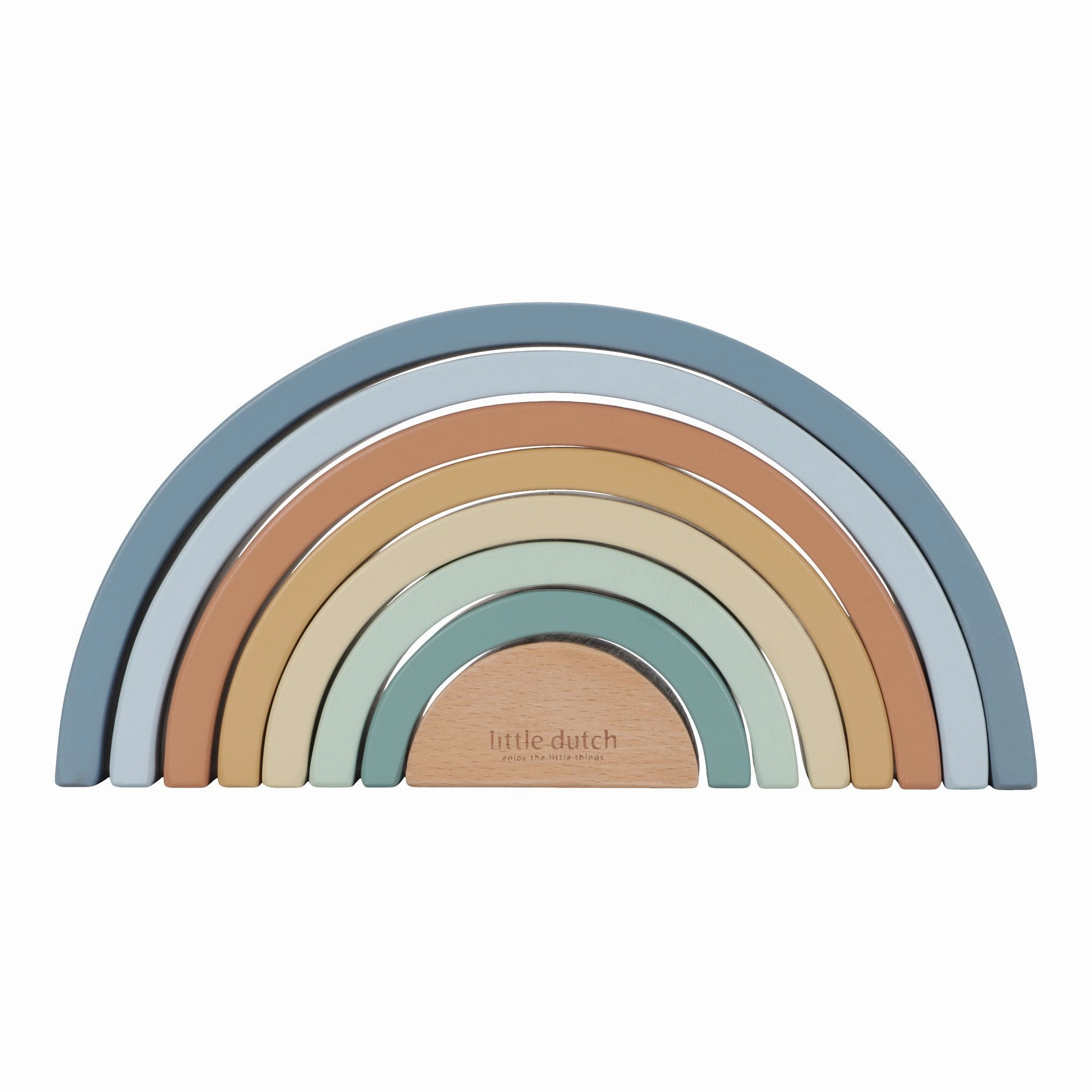 Little Dutch Rainbow Stacker - Forest Friends