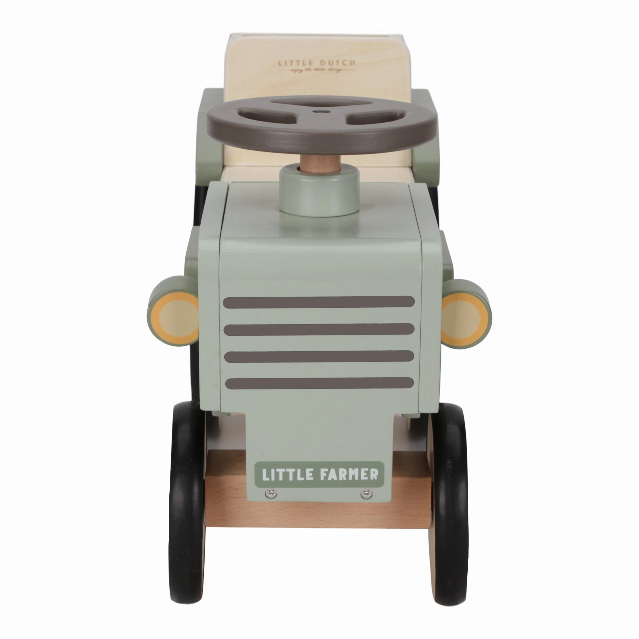 Little Dutch Wooden Ride On Tractor - Little Farm