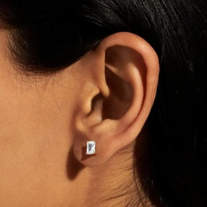 Boucles d'oreilles à clous plaqués or 7307 - Beaucoup d'amour de vos petits - Joma Jewellery