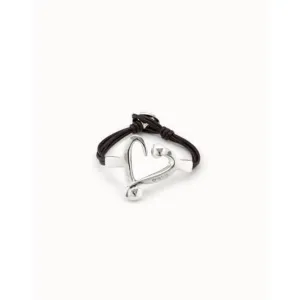 Bracelet en métal argenté Love Unode50 Bijoux et accessoires