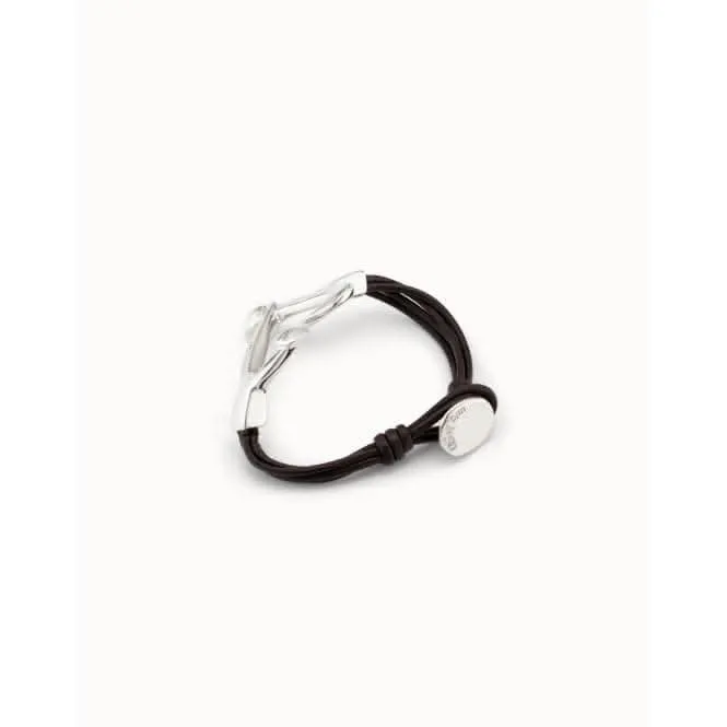 Bracelet en métal argenté Love Unode50 Bijoux et accessoires