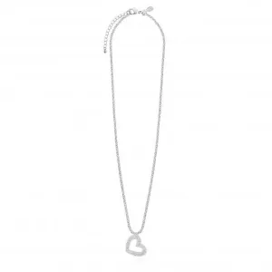 Collier Lucia Lustre Heart Organic Pave 4800 par Joma Jewellery
