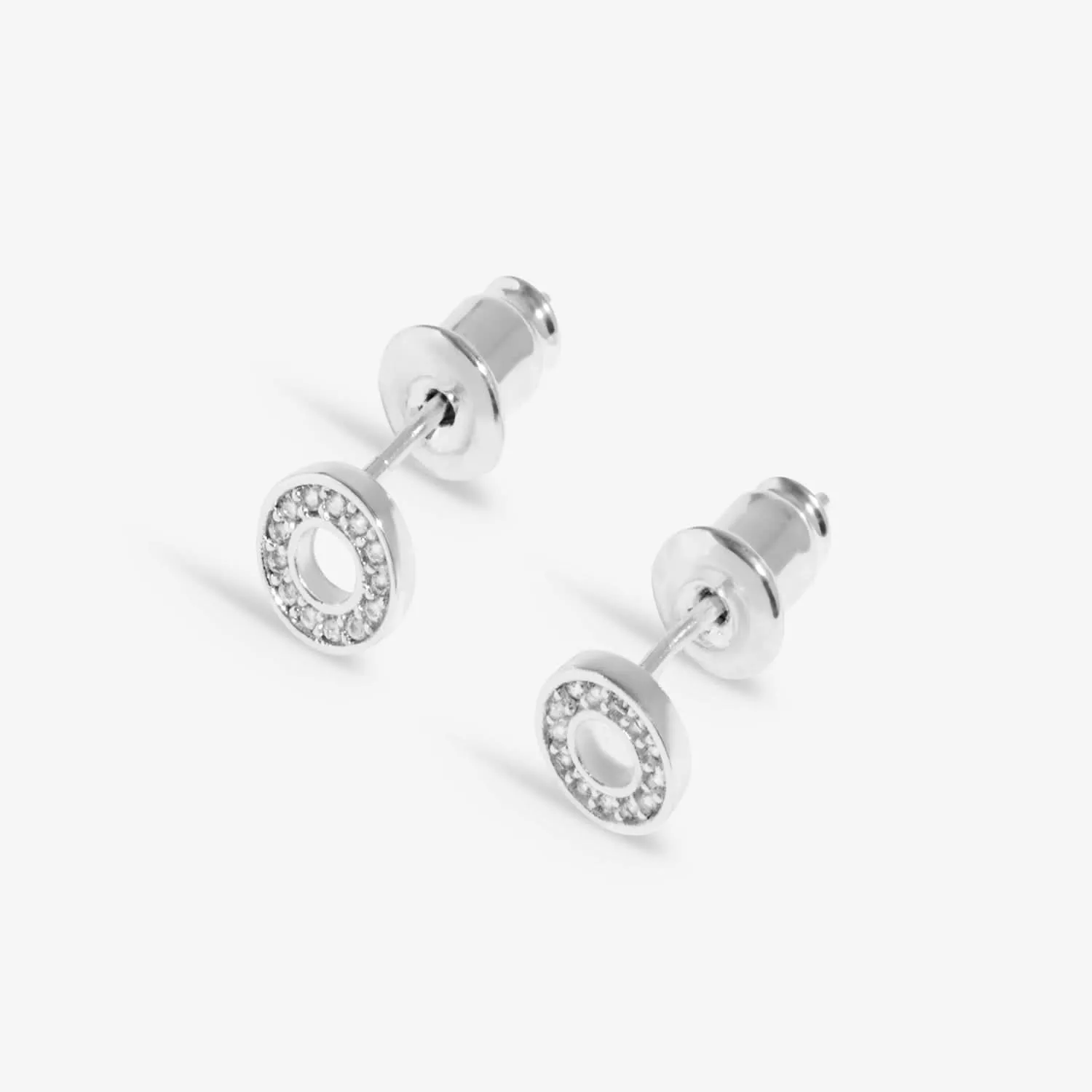 Boucles d'oreilles argentées Lumia Circles 8652 Joma Jewellery