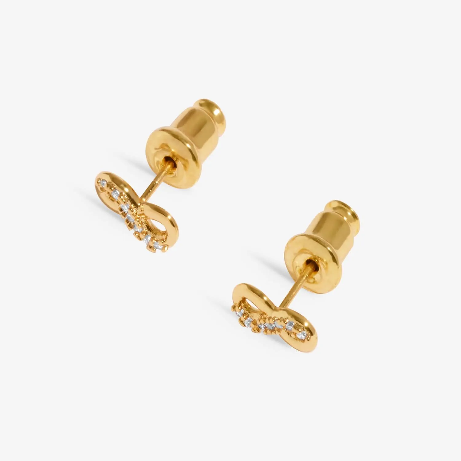Boucles d'oreilles plaquées or Lumia Infinity 8647 Joma Jewellery