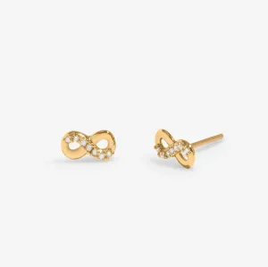 Boucles d'oreilles plaquées or Lumia Infinity 8647 Joma Jewellery