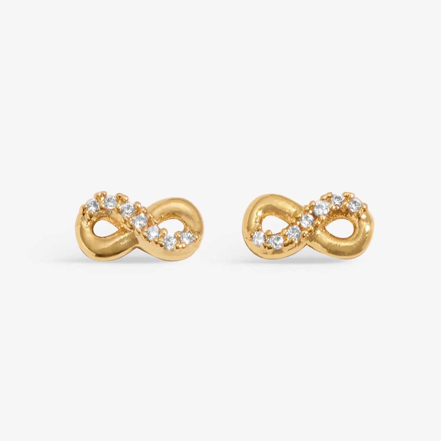Boucles d'oreilles plaquées or Lumia Infinity 8647 Joma Jewellery