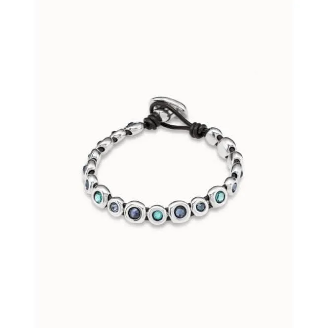 Bracelet en Cristal Facetté Bleu Magic Touch - Unode50 Bijoux et Accessoires