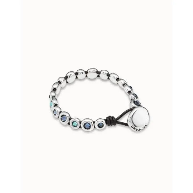 Bracelet en Cristal Facetté Bleu Magic Touch - Unode50 Bijoux et Accessoires