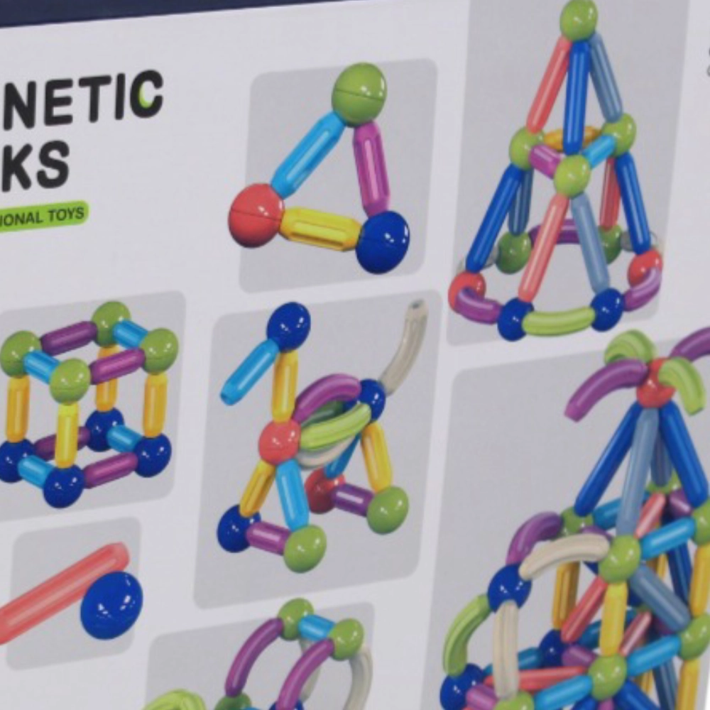 Magnetic Toy Set  120 Pieces
