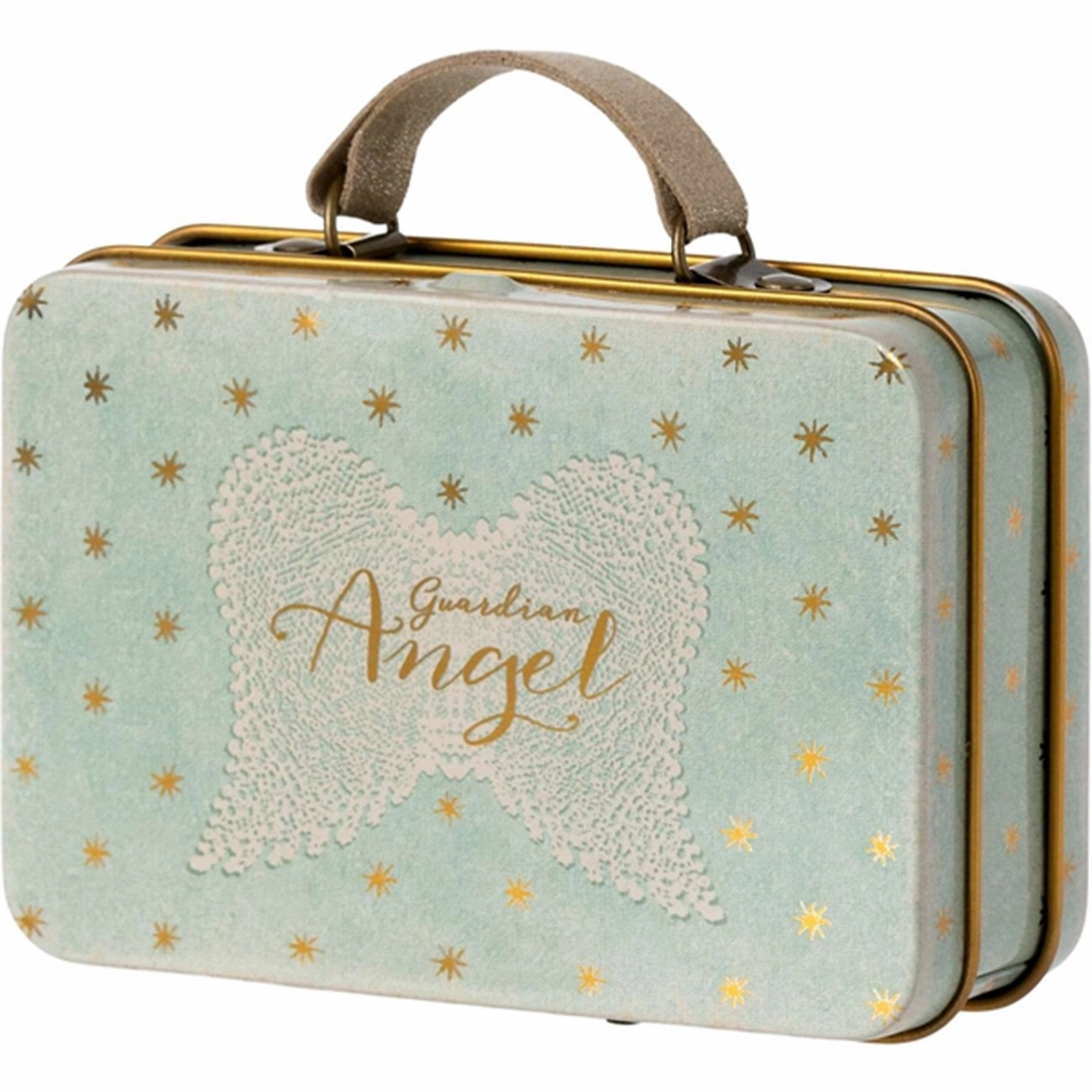 Maileg Angel Mouse In Suitcase