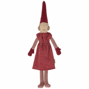 Maileg Climbing Pixy Girl Red