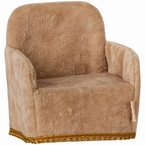 Maileg Folding Chair, Mouse - Powder
