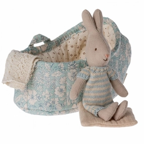 Maileg Kanin i Brsng, Micro - Light Blue