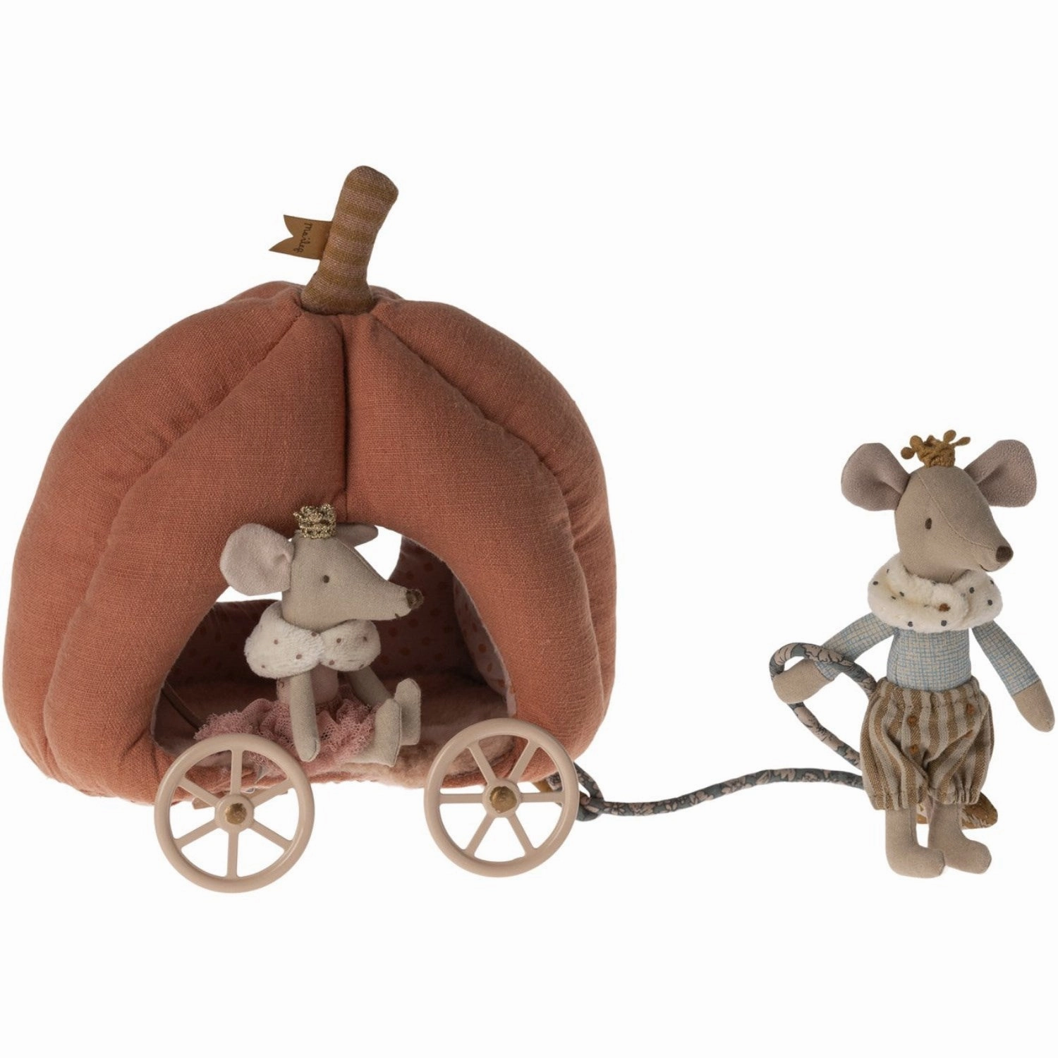 Maileg Pumpkin Carriage, Mouse