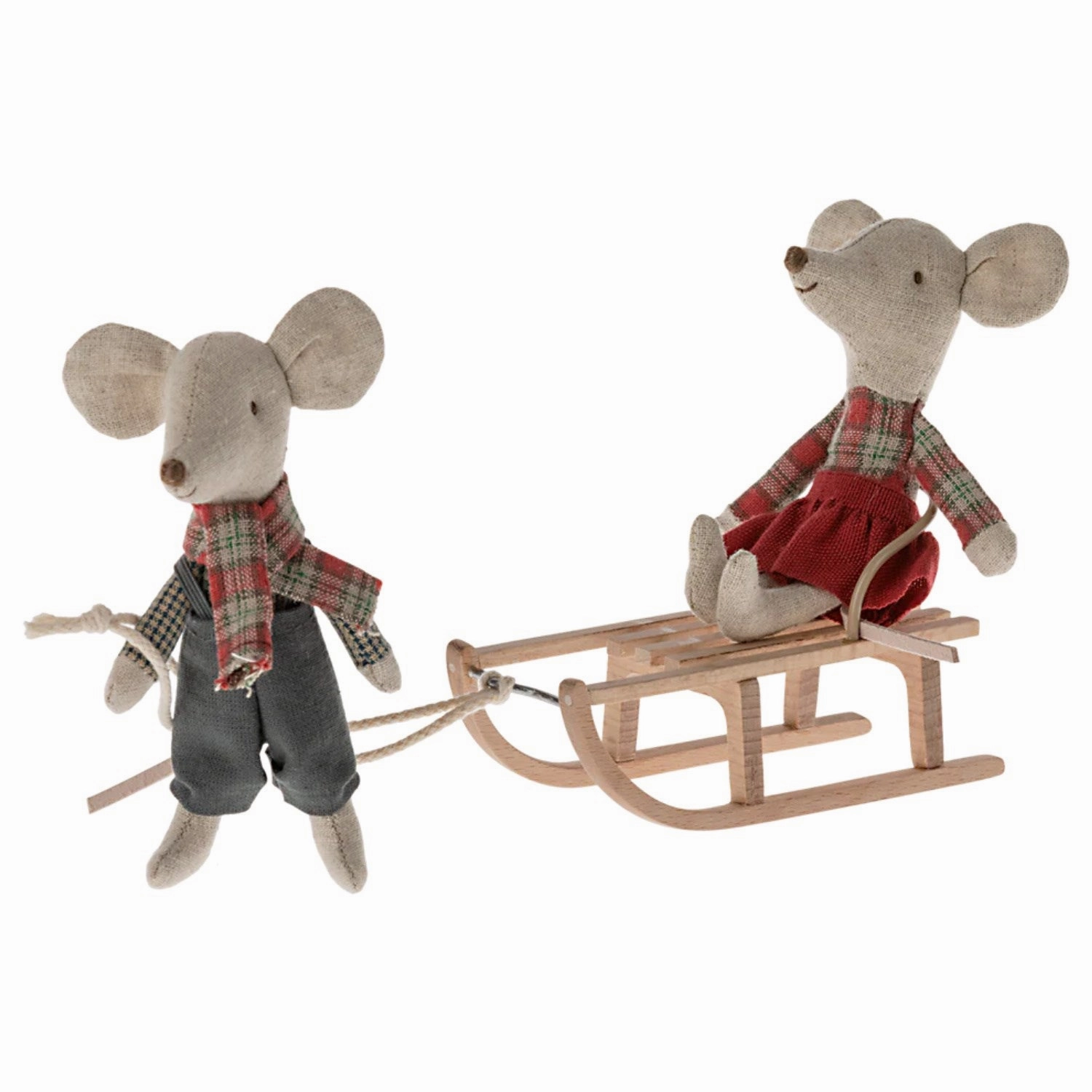 Maileg Sled, Mouse