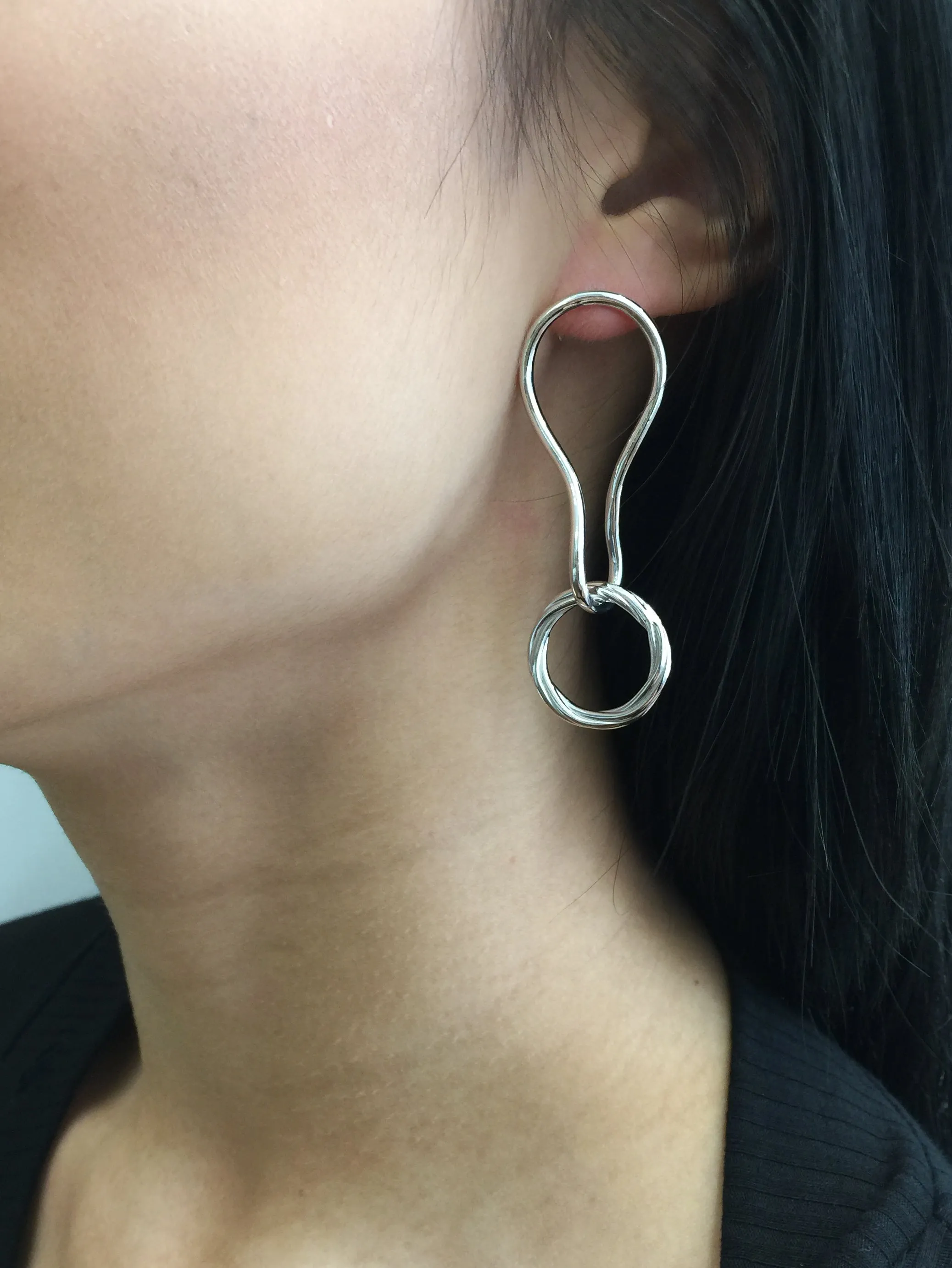 Maria Black Bijoux Boucles d'oreille Alvilda, Argent