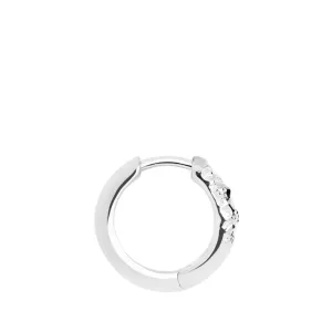 Maria Black Bijoux Axton Huggie 11, Argent