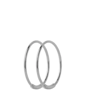 Maria Black Bijoux Boucles d'oreilles basiques 19, Argent (paire)