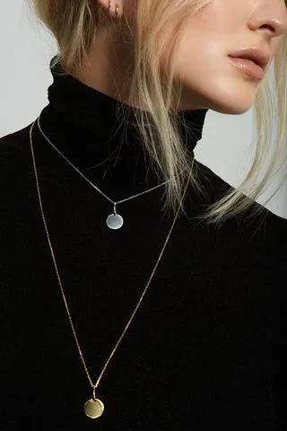Maria Black Bijoux Collier Cloche 65, Argent