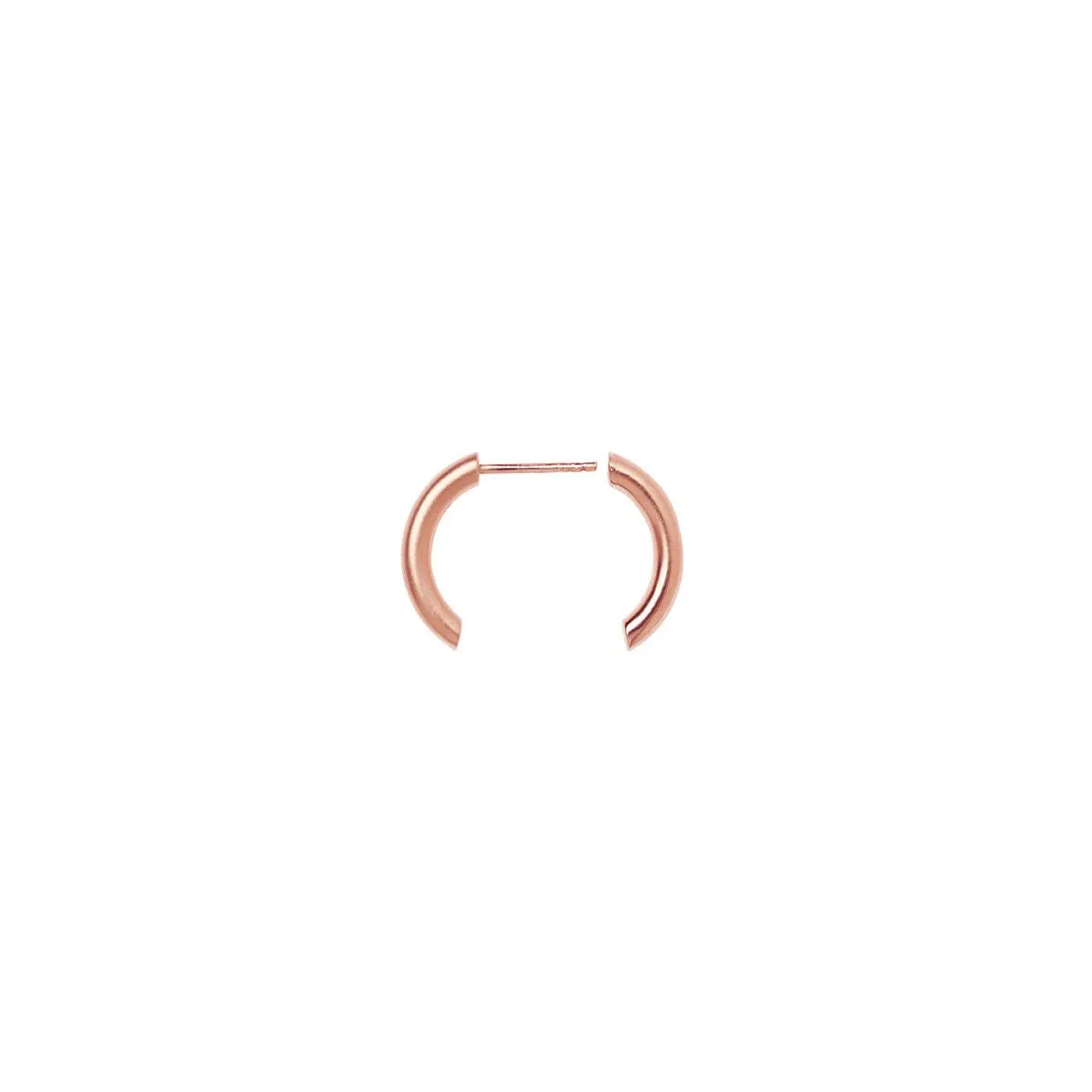 Maria Black Bijoux Boucle d'oreille Broken 18, Or rose