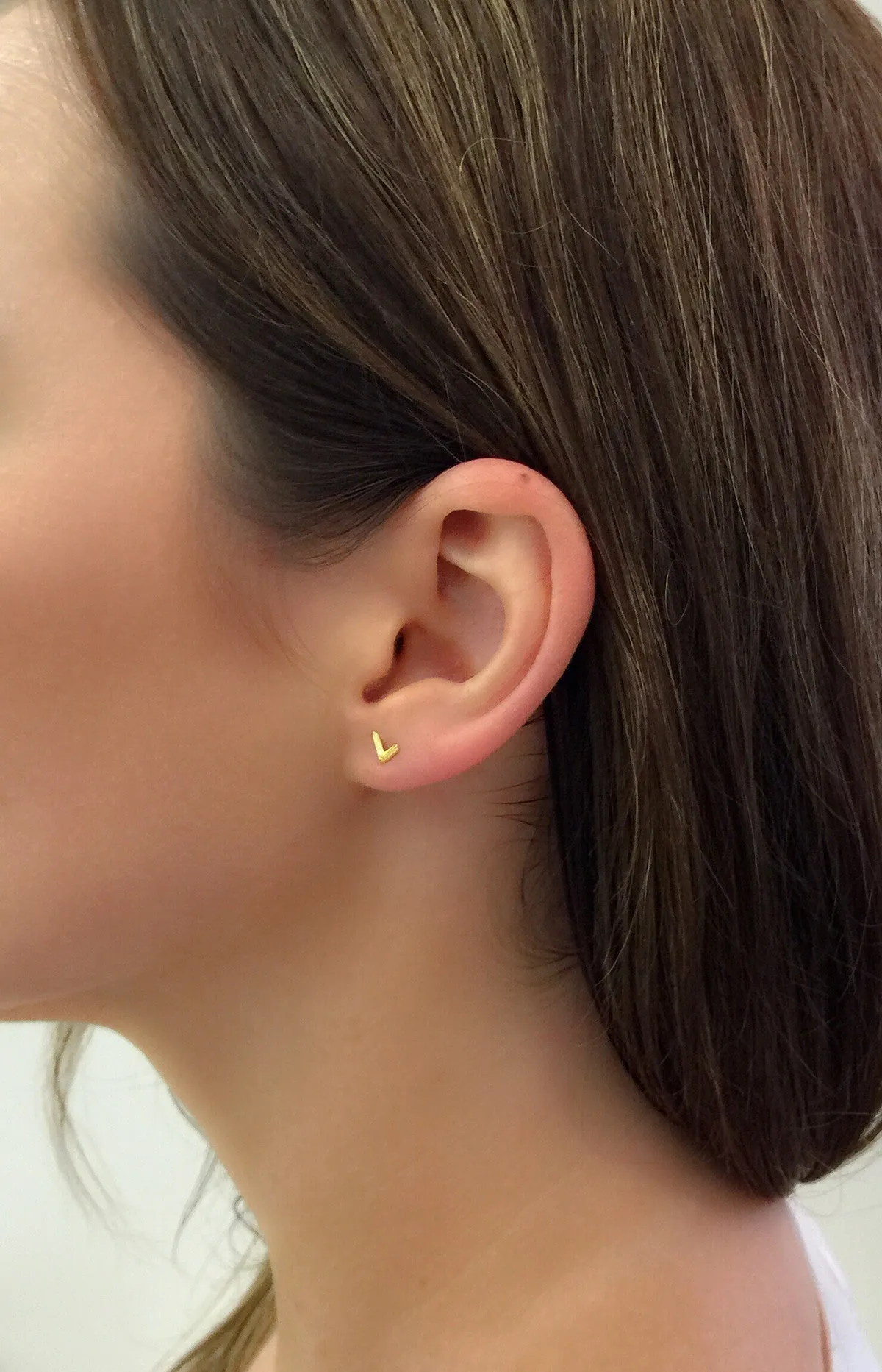 Boucle d'oreille Check Maria Black, Or