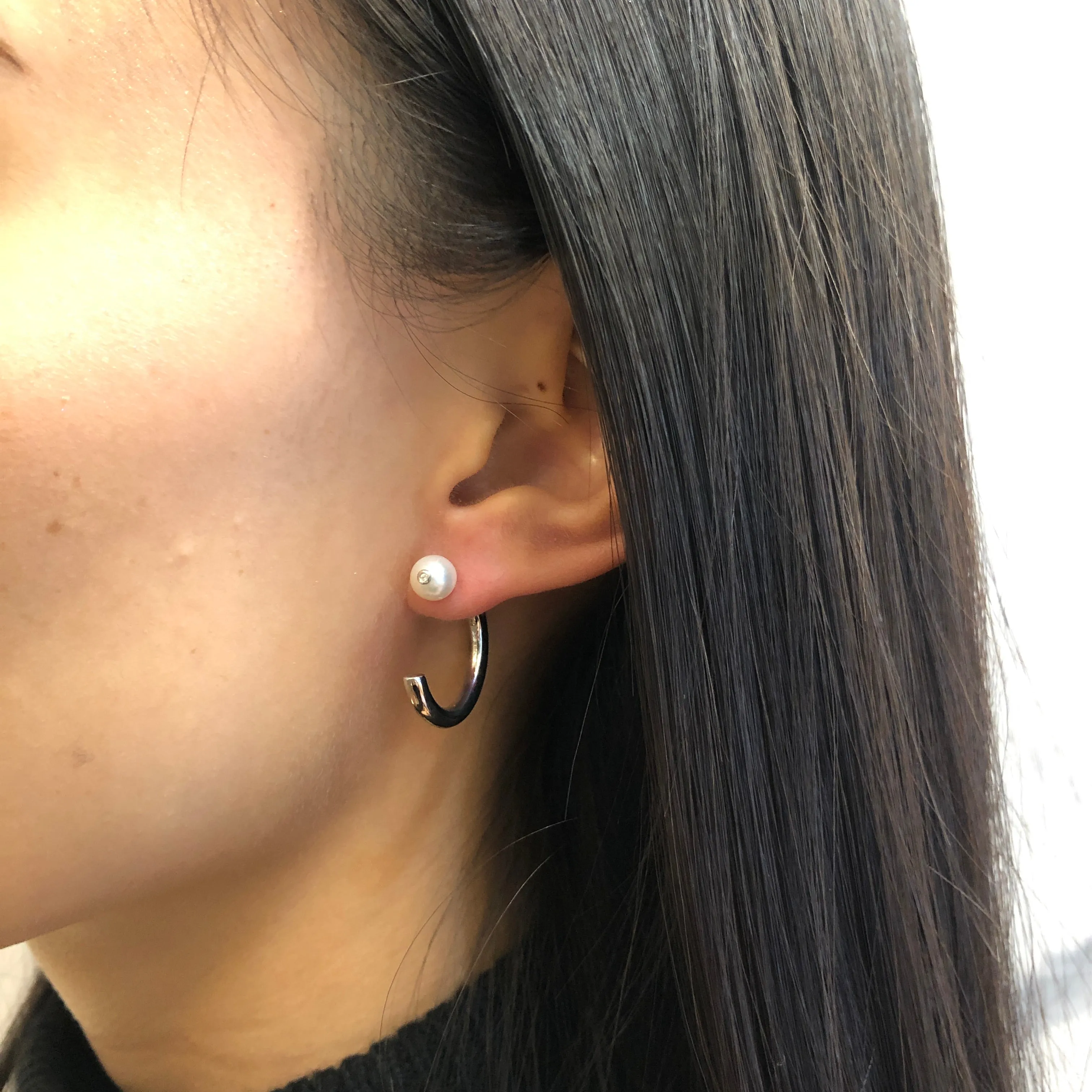 Maria Black Bijoux Boucles Elly, Argent