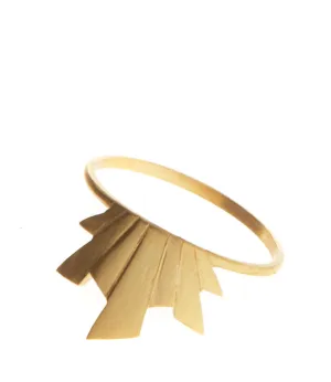 Maria Black Bijoux Bague Frey, Or Mat