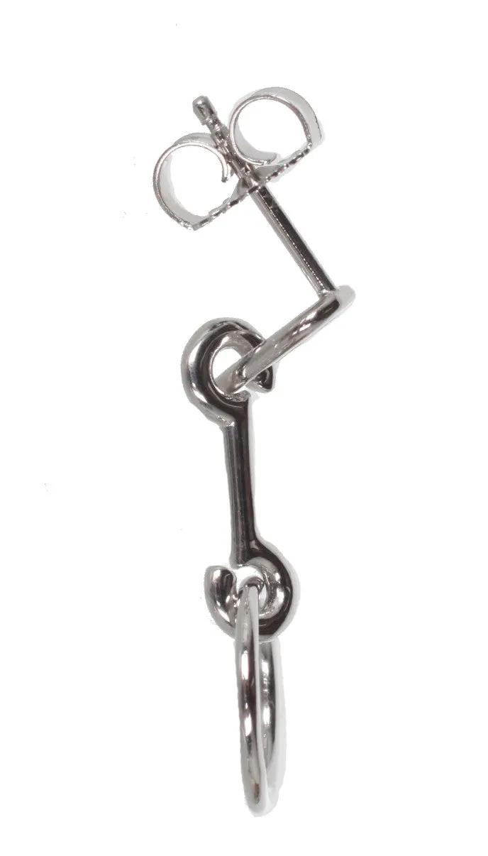 Boucle d'oreille Knight en argent Maria Black Jewellery