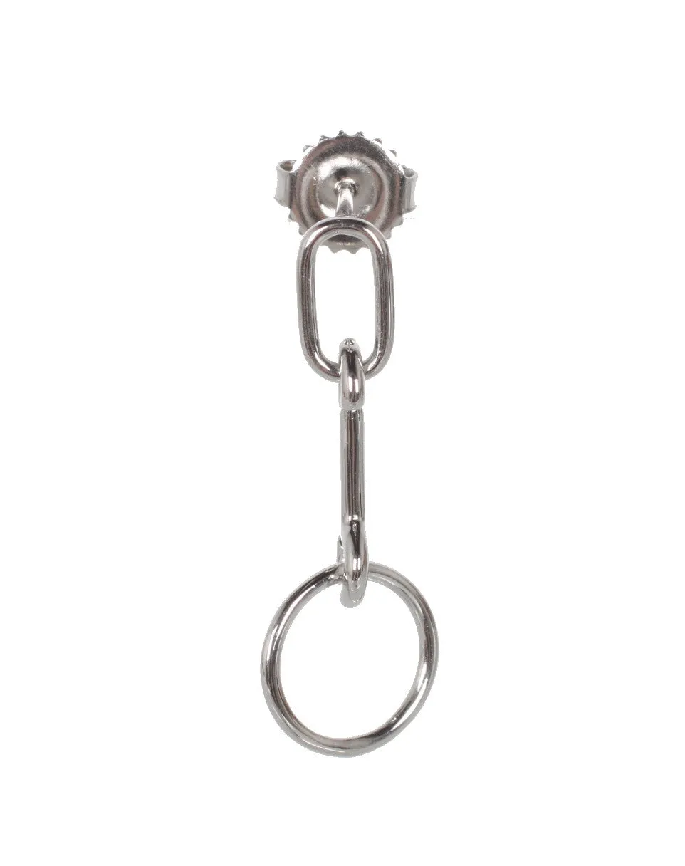 Boucle d'oreille Knight en argent Maria Black Jewellery