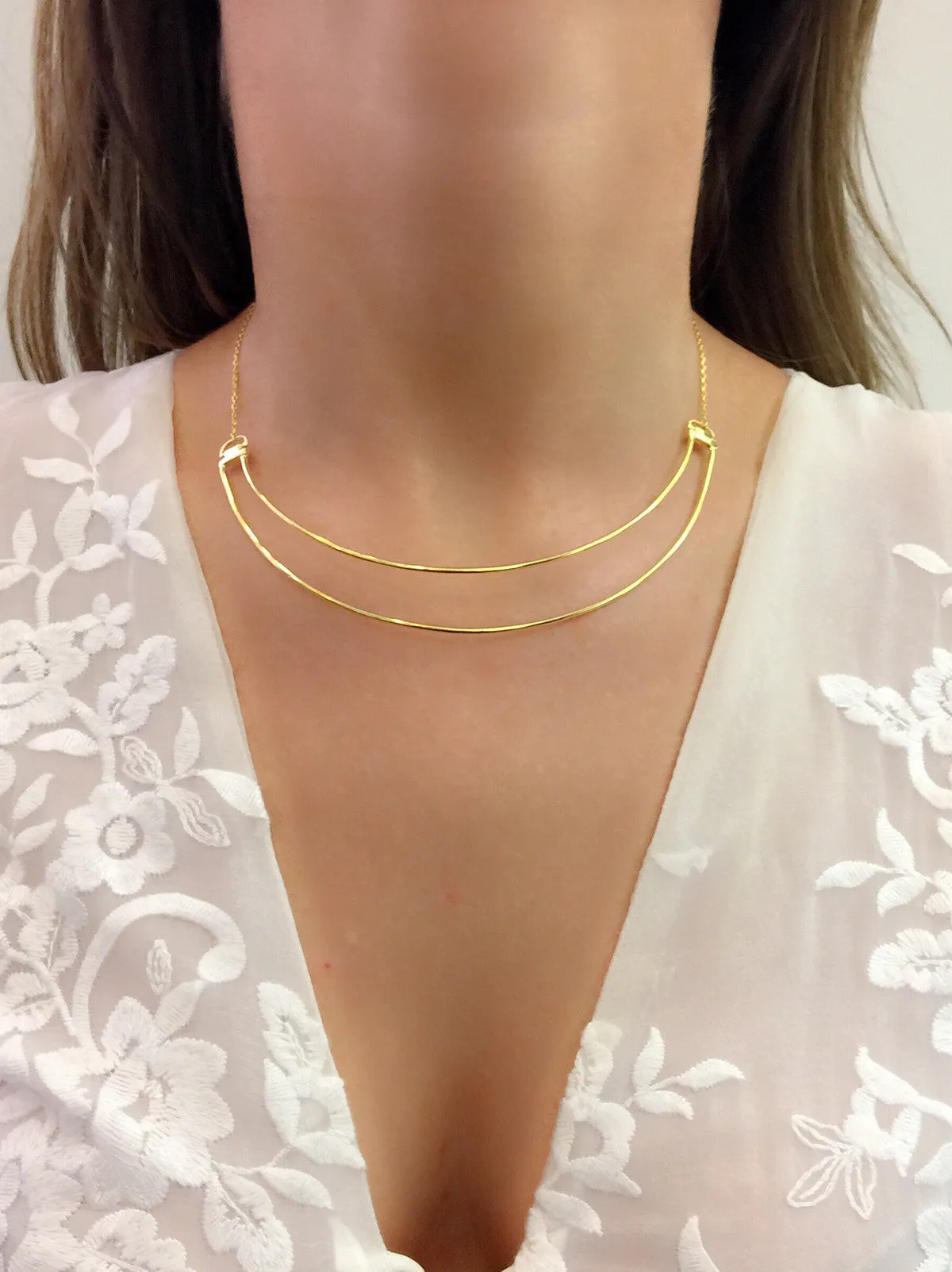 Maria Black Bijoux Collier Love Bite, Or