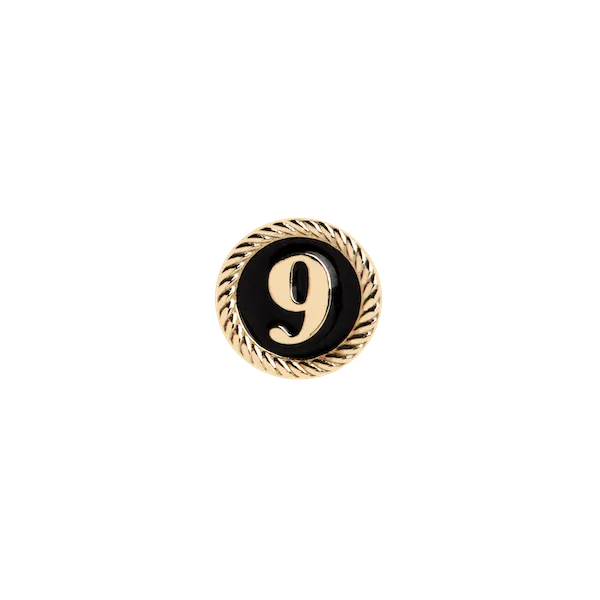 Maria Black Bijoux Pièce de Monnaie Numéro Porte-Bonheur