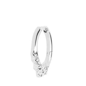 Maria Black Bijoux Miro 12 Huggie, Argent
