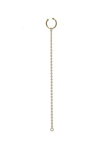 Maria Black Bijoux Pince-oreille Mono, Or Mat