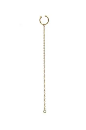 Maria Black Bijoux Pince-oreille Mono, Or Mat