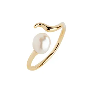 Maria Black Bijoux Bague Lueur de Lune, Or