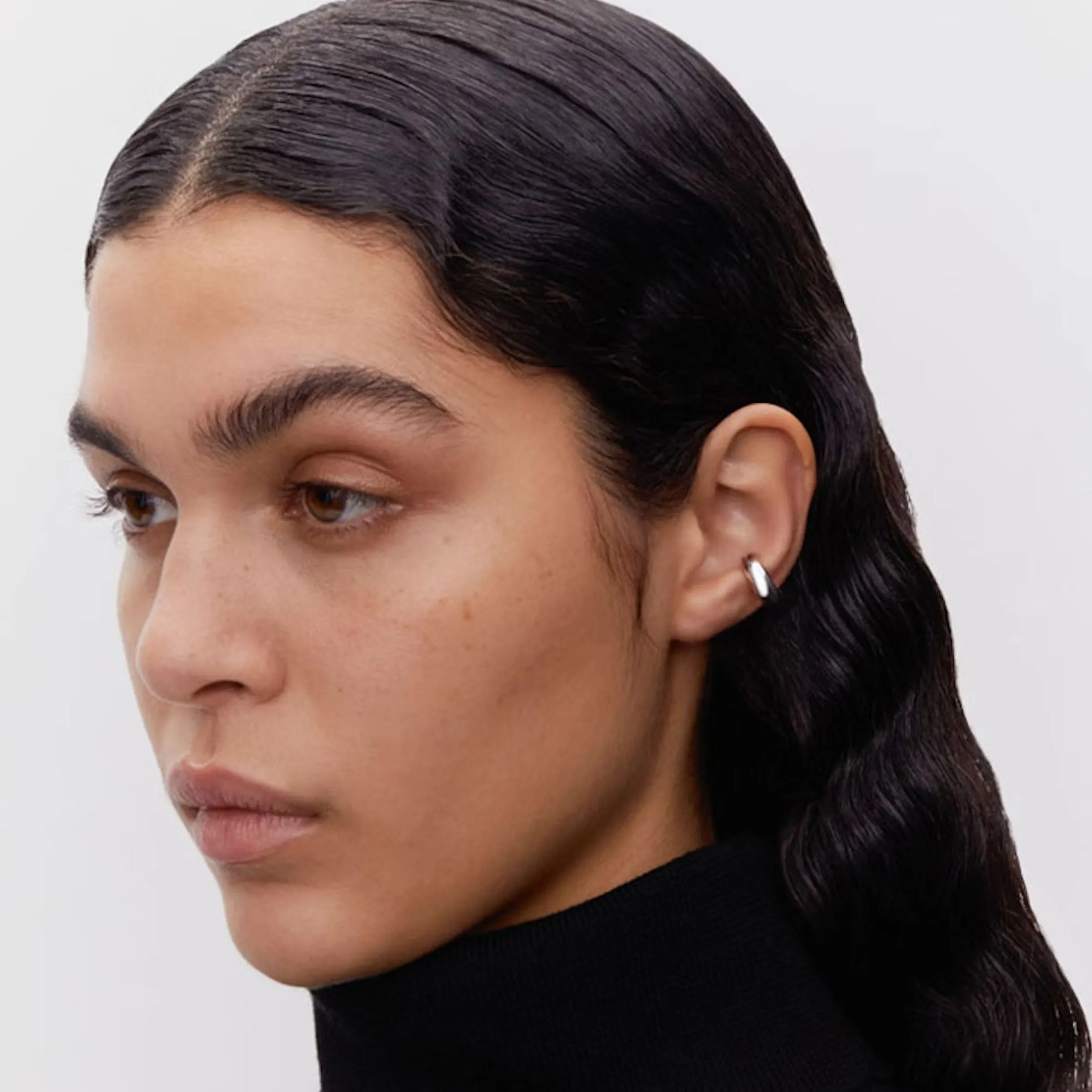 Maria Black Bijoux Omotesando Attache-oreille Chuck, Argent